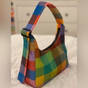 BAGGU Madras Mini Nylon Shoulder Bag (URBAN OUTFITTERS EXCLUSIVE)